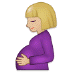 🤰🏼 pregnant woman: medium-light skin tone display on Samsung